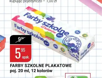 bi1 Farby szkolne plakatowe 12 kolorów oferta