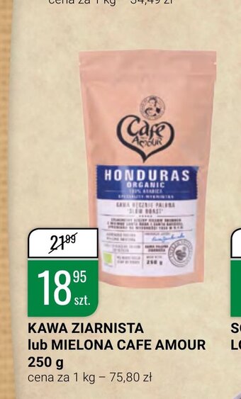bi1 Kawa ziarnista lub mielona Cafe Amour 250g oferta