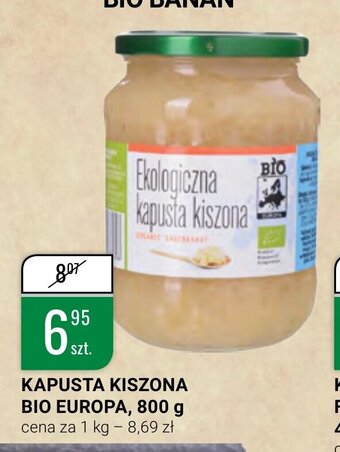 bi1 Kapusta kiszona Bio Europa 800g oferta