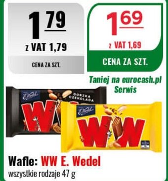 Eurocash Wafle: WW E. Wedel 47 g oferta