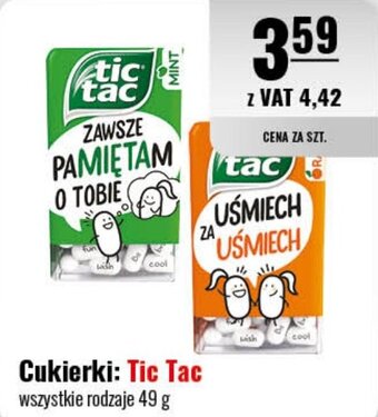 Eurocash Cukierki: Tic Tac 49 g oferta