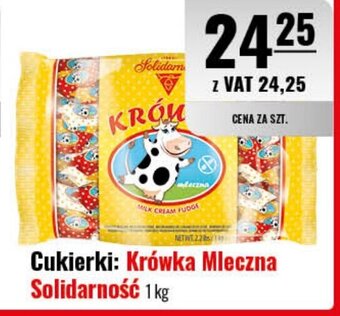 Eurocash Cukierki: Krówka Mleczna Solidarność 1kg oferta