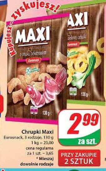 Dino Chrupki zielona cebulka oferta