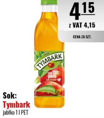 Eurocash Sok: Tymbark jabłko 1l oferta