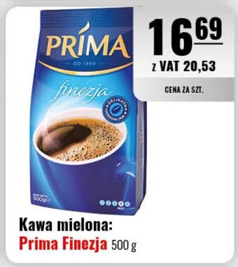 Eurocash Kawa mielona: Prima Finezja 500 g oferta