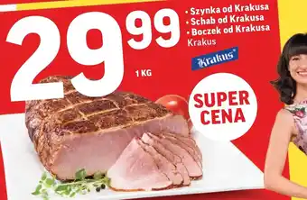 Intermarche Szynka, schab, boczek od Krakusa 1kg oferta