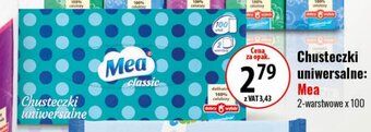Eurocash Chusteczki uniwersalne: Mea 2-warstwowe x 100 oferta