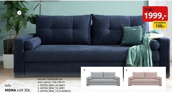 Black Red White Sofa oferta