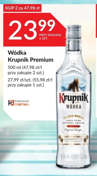 Stokrotka Wódka krupnik oferta