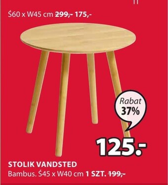 JYSK Stolik oferta