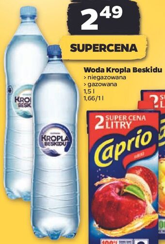 Netto Woda gazowana kropla beskidu oferta