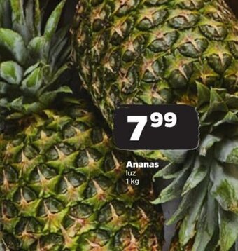 Netto Ananas luz 1 kg oferta