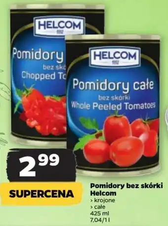 Netto Pomidory bez skórki Helcom > krojone > całe 425 ml oferta