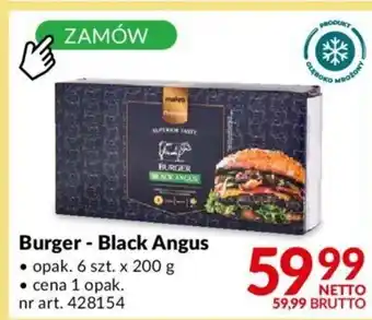 Makro Burger - Black Angus opak. 6 szt. x 200 g oferta