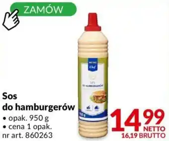 Makro Sos do hamburgerów 950g oferta