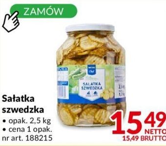 Makro Sałatka szwedzka 2,5kg oferta