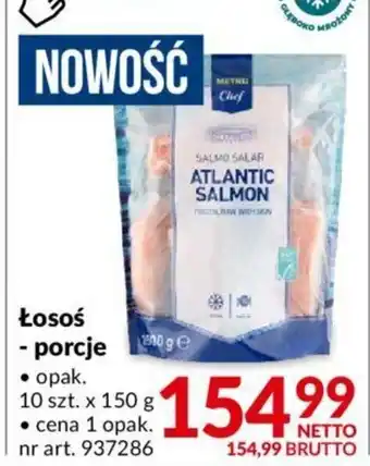 Makro Łosoś - porcje 10x150g oferta