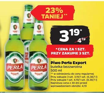 Netto Piwo perła export oferta