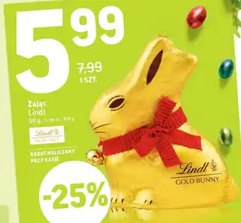 Intermarche Zając Lindt 50g oferta