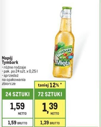 Makro Napój Tymbark 0,25l oferta