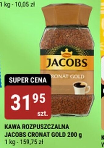 bi1 KAWA ROZPUSZCZALNA JACOBS CRONAT GOLD 200 g oferta