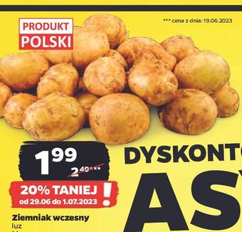Netto Ziemniaki wczesne oferta