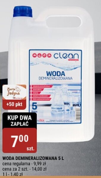 bi1 WODA DEMINERALIZOWANA 5 L oferta