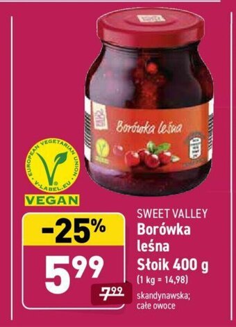 ALDI Borówka leśna 400g oferta