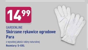 ALDI Skórzane rękawice ogrodowe oferta