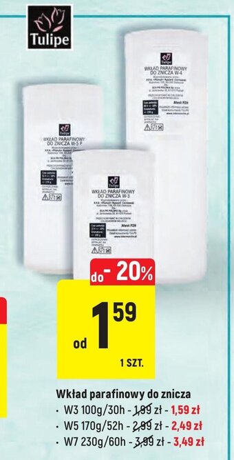 Intermarche Wkład parafinowy oferta