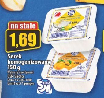 Topaz Serek homogenizowany 150 g oferta