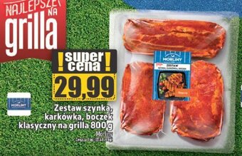 Topaz Zestaw szynka, karkówka, boczek klasyczny na grilla 800g oferta