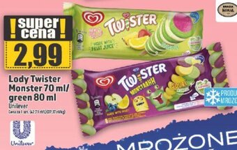 Topaz Lody Twister Monster 70 ml/ green 80 ml oferta