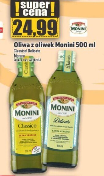 Topaz Oliwa z oliwek Monini 500 ml oferta