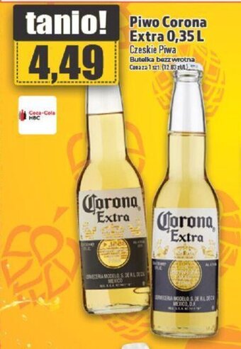Topaz Piwo Corona Extra 0,35 L oferta