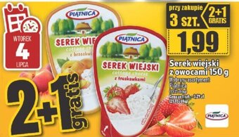 Topaz Serek wiejski zowocami 150g oferta