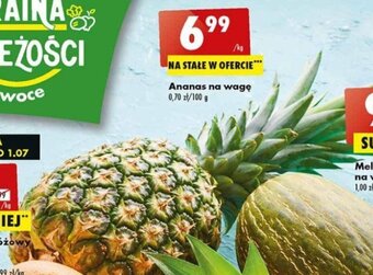 Biedronka Ananas na wagę 1kg oferta