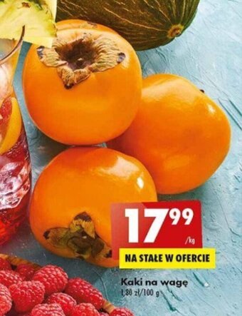 Biedronka Kaki na wagę 1kg oferta