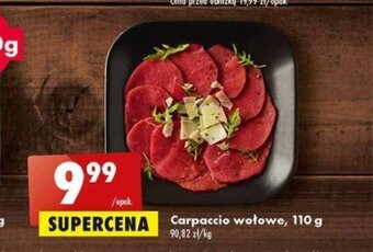 Biedronka Carpaccio wołowe, 110 g oferta