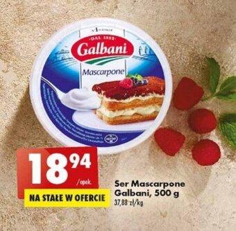 Biedronka Galbani, Ser Mascarpone 500 g oferta