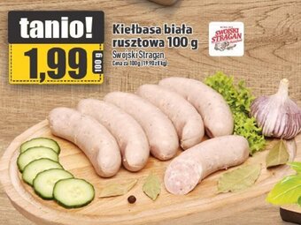 Topaz Kiełbasa biała rusztowa 100 g oferta