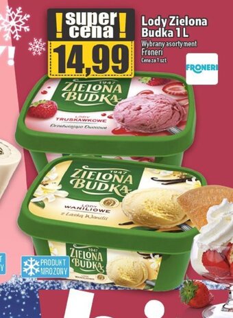 Topaz Lody Zielona Budka 1 L oferta