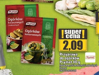 Topaz Przyprawa do ogórków Prymat 40g oferta