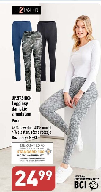 ALDI UP2FASHION Legginsy damskie z modalem oferta