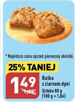 ALDI Bułka z ziarnem dyni oferta
