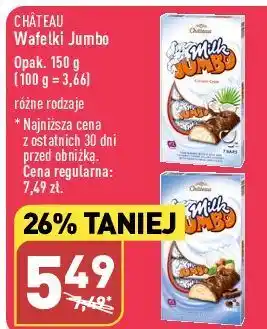 ALDI Baton milk jumbo orzechowy chateau oferta