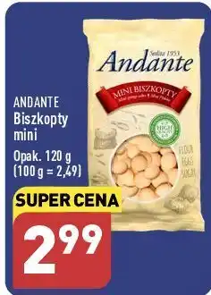 ALDI Biszkopty mini andante oferta