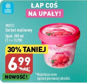 ALDI Sorbet malinowy mucci oferta