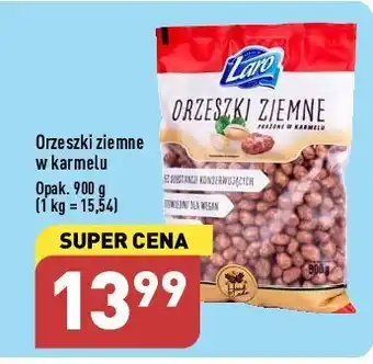 ALDI Orzechy ziemne w karmelu laro oferta