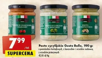 Biedronka Pesto z pomidorków koktajlowych gustobello oferta